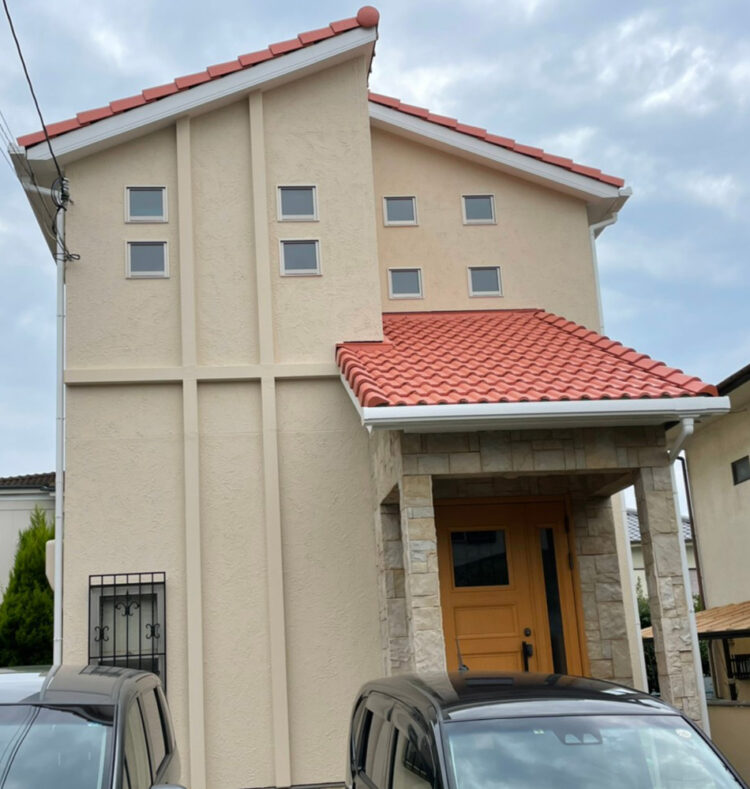 奈良生駒郡三郷町K様邸　外壁塗装・屋根塗装・防水工事 施工後の写真