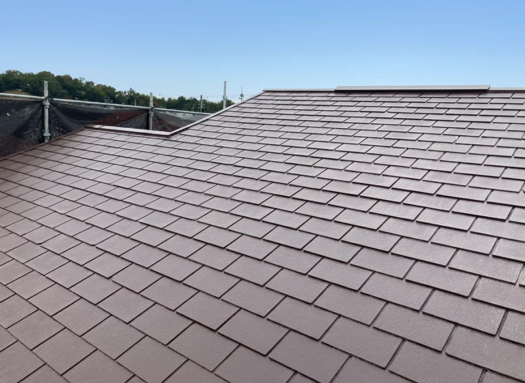 京都府木津川市N様邸　屋根塗装工事 施工後の写真