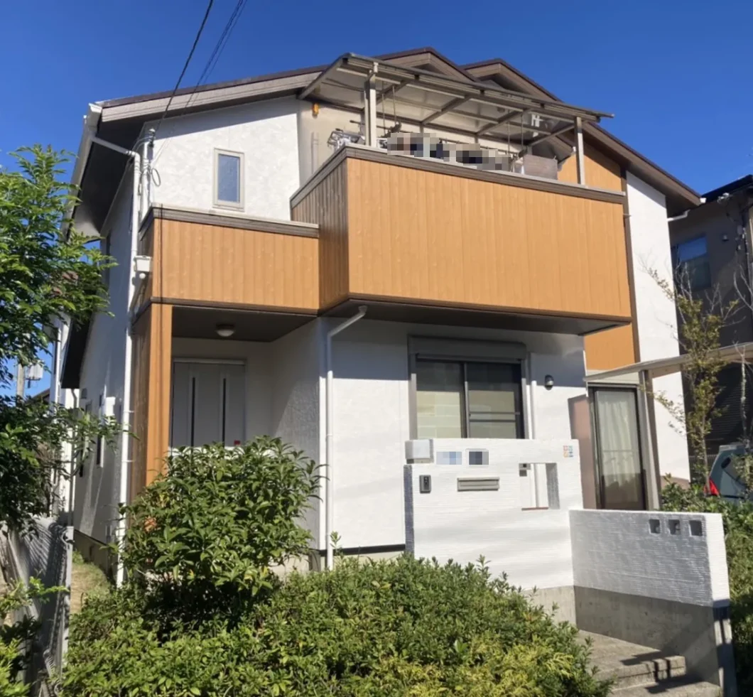 奈良県生駒市西白庭台A様邸　外壁塗装工事 施工後の写真