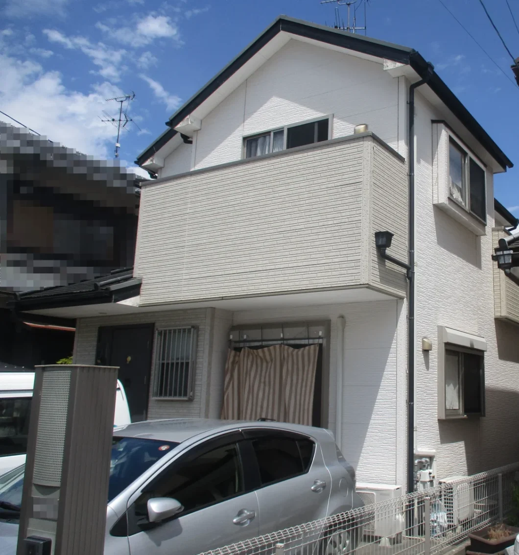 奈良県橿原市大久保町S様邸　外壁塗装・屋根塗装・防水工事 施工前の写真