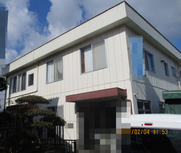 奈良天理市F株式会社様（オフィス）外壁塗装・屋根塗装工事　 施工前の写真