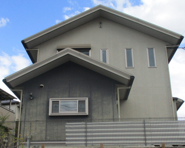 奈良生駒市F様邸　外壁塗装・屋根塗装・防水工事 施工前の写真