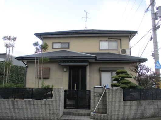 奈良県桜井市橋本A様邸　外壁塗装・屋根塗装工事 施工前の写真