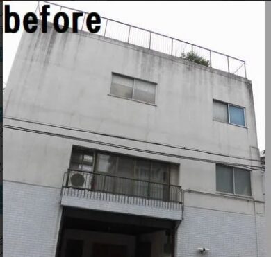 大阪大阪市平野区O様邸　外壁塗装・屋根塗装・防水工事 施工前の写真
