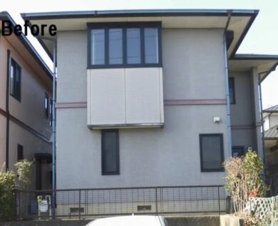 奈良香芝市H様邸　外壁塗装・屋根塗装工事 施工前の写真