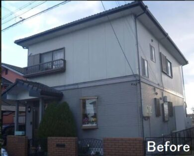 奈良香芝市O様邸　外壁塗装工事 施工前の写真