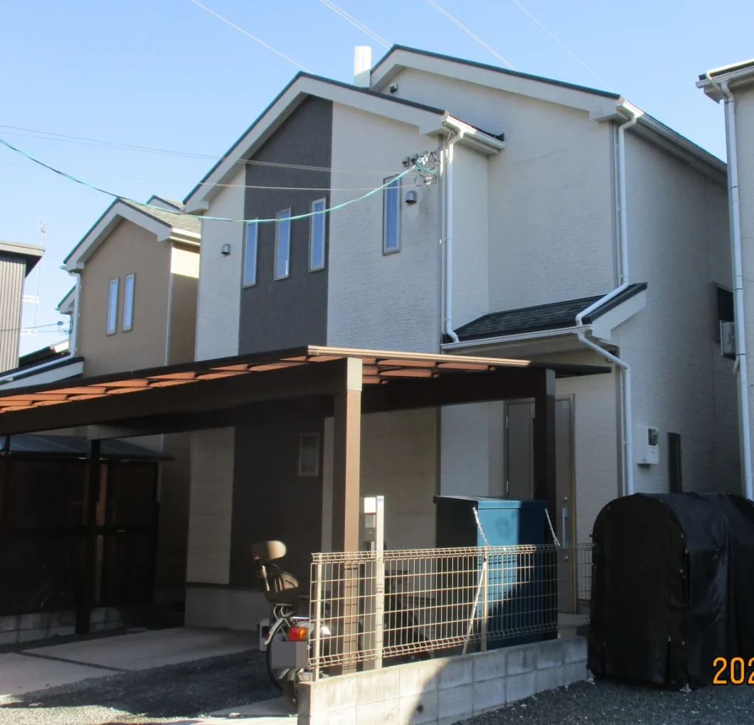 奈良県奈良市七条西町U様邸　外壁塗装工事 施工前の写真