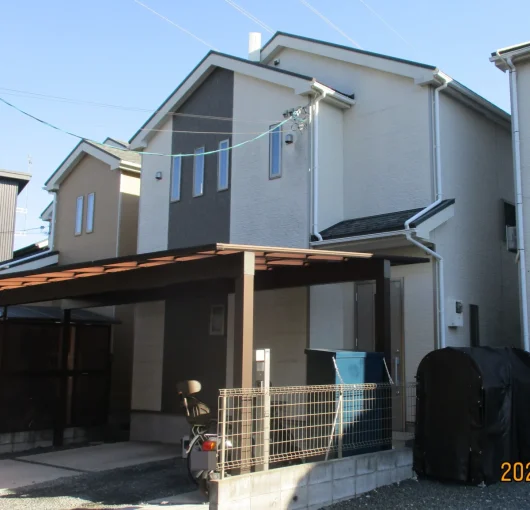 奈良県奈良市七条西町U様邸　外壁塗装工事 施工前の写真