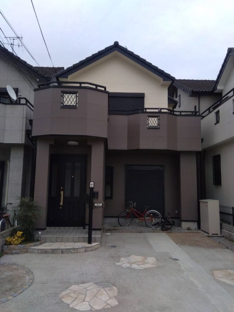 奈良香芝市Y様　外壁塗装・屋根塗装・防水工事 施工後の写真