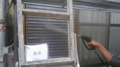 奈良香芝市T様　外壁塗装・ベランダ防水工事 高圧洗浄