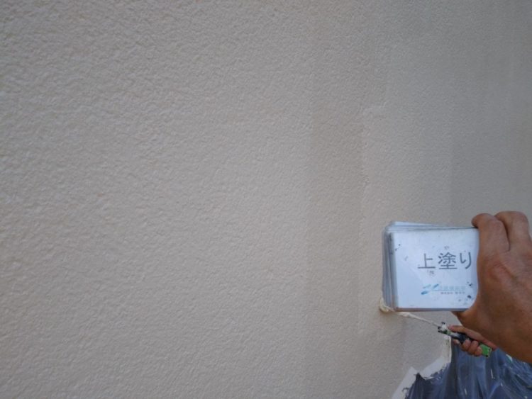 奈良の香芝市の株式会社ヨネヤの外壁塗装と屋根塗装のモルタル