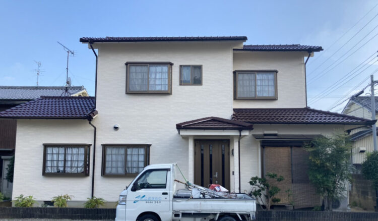奈良県葛城市T様邸　外壁塗装・屋根塗装工事 施工後の写真