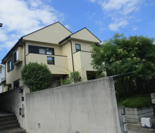 京都府相楽郡精華町H様邸 外壁塗装・屋根塗装・防水工事 施工前の写真