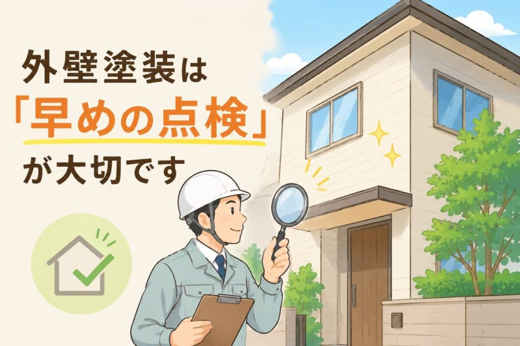 奈良県の株式会社ヨネヤの外壁塗装と屋根塗装の点検が必要