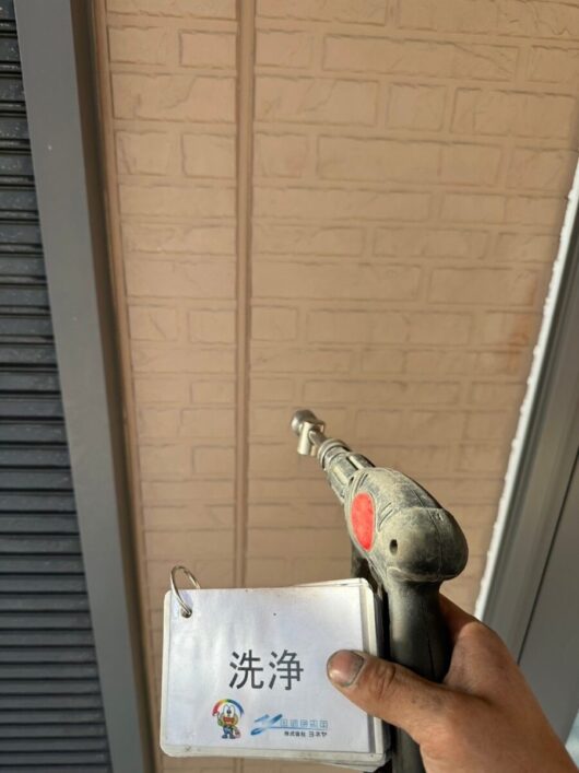 奈良県橿原市北八木町N様邸　外壁塗装・屋根塗装工事 洗浄