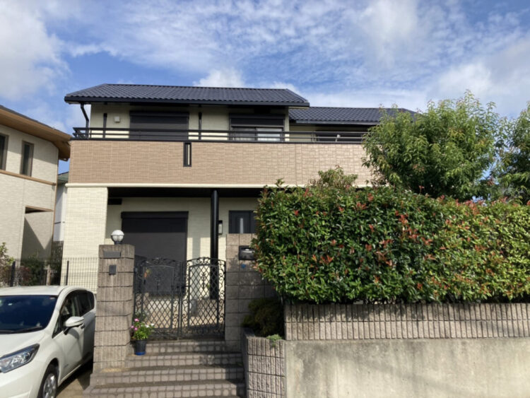 奈良生駒市U様邸　外壁塗装・屋根塗装・防水工事 施工後の写真