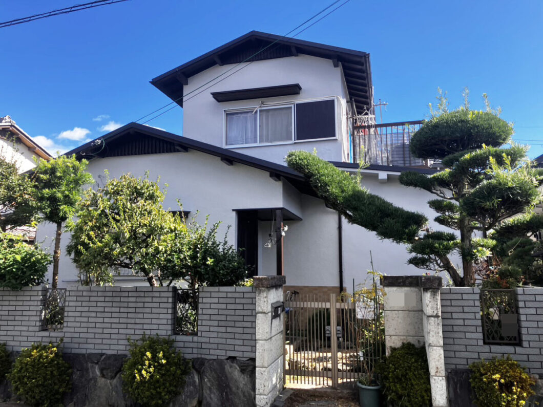 奈良県桜井市T様邸　外壁塗装・屋根葺き替え工事 施工後の写真
