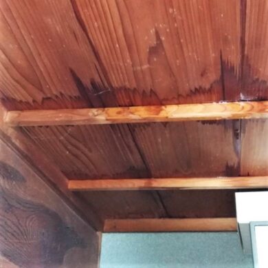 奈良の香芝市の株式会社ヨネヤの外壁塗装と屋根塗装の漏水
