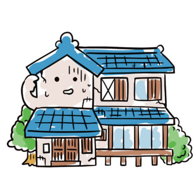 奈良の香芝の株式会社ヨネヤの外壁塗装と屋根塗装の困ったお家