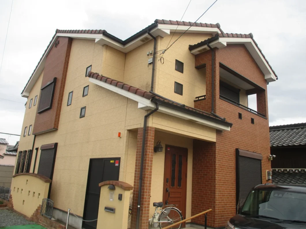 奈良県葛城市U様邸　外壁塗装工事 施工前の写真