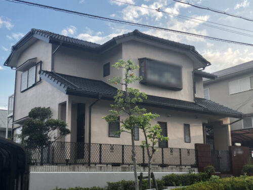 奈良県北葛城郡王寺町M様邸　外壁塗装・屋根塗装工事
