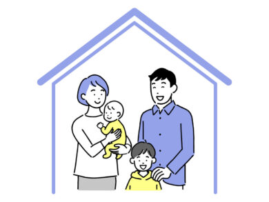 奈良の香芝の株式会社ヨネヤの外壁塗装と屋根塗装の家と家族