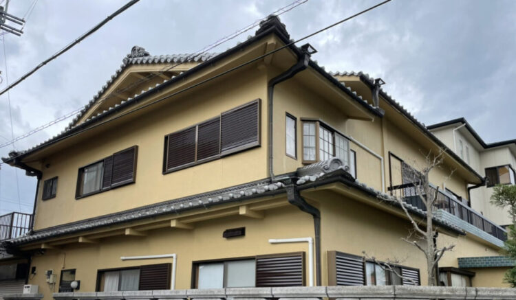 奈良大和高田市S様邸　外壁塗装工事 施工後の写真