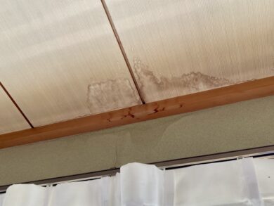 奈良の香芝市の株式会社ヨネヤの外壁塗装と屋根塗装の雨漏り