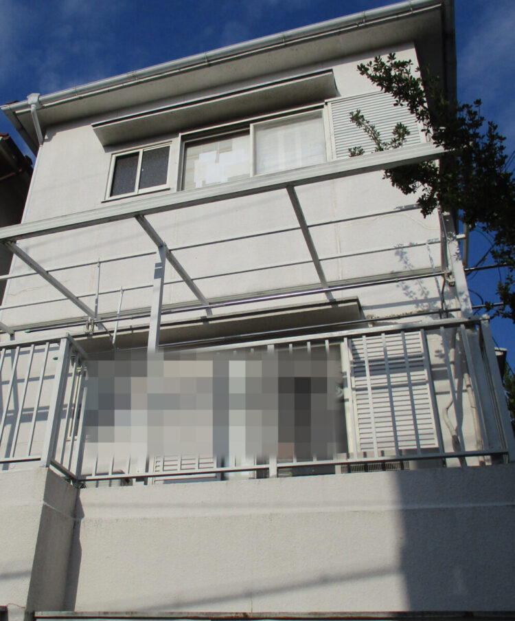 奈良大和高田市N様邸　外壁塗装・屋根塗装工事 施工前の写真