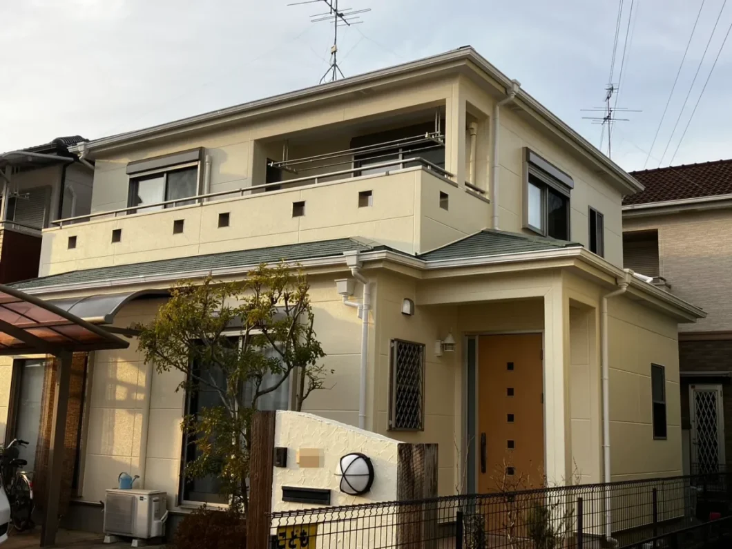 奈良県葛城市八川S様邸　屋根塗装・外壁塗装工事 施工後の写真