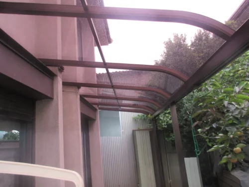 奈良県北葛城郡上牧町F様邸　波板張替リフォーム工事