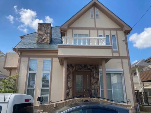 奈良県北葛城郡上牧町K様邸　外壁塗装・屋根塗装・防水工事