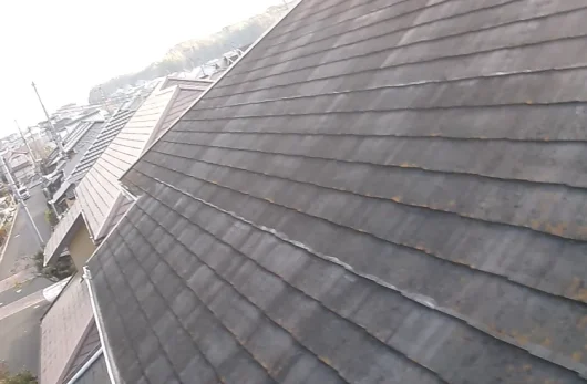 奈良県北葛城郡広陵町M様邸　屋根塗装・外壁塗装工事 施工前の写真