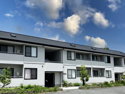 奈良県葛城市葛城ガーデンズ様（2階建てアパートメント）　外壁塗装工事