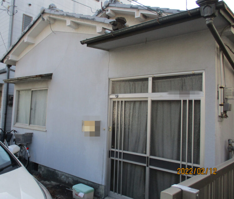 奈良大和高田市N様邸　外壁塗装工事 施工前の写真