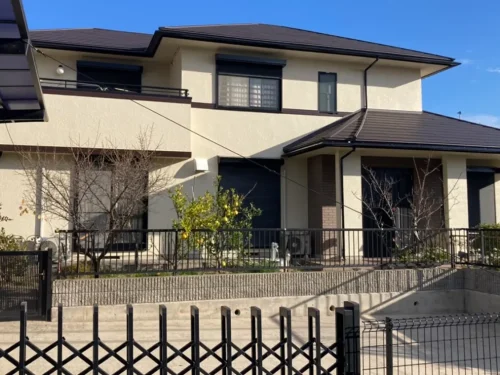 奈良県奈良市あやめ池南N様邸　外壁塗装・屋根カバー工事