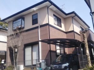 奈良香芝市Ｓ様邸　外壁塗装・屋根塗装・防水工事