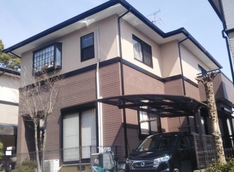 奈良香芝市Ｓ様　外壁塗装・屋根塗装・防水工事 施工後の写真