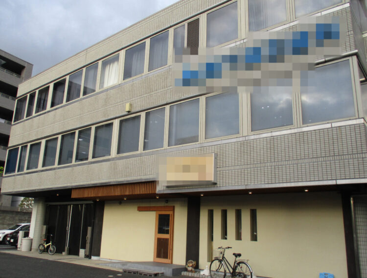 奈良橿原市A株式会社様（オフィスビル）　外壁塗装工事 施工前の写真