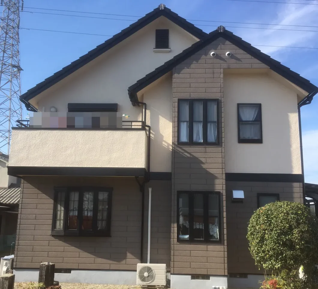 奈良北葛城郡広陵町I様　外壁塗装・屋根塗装・防水工事 施工後の写真