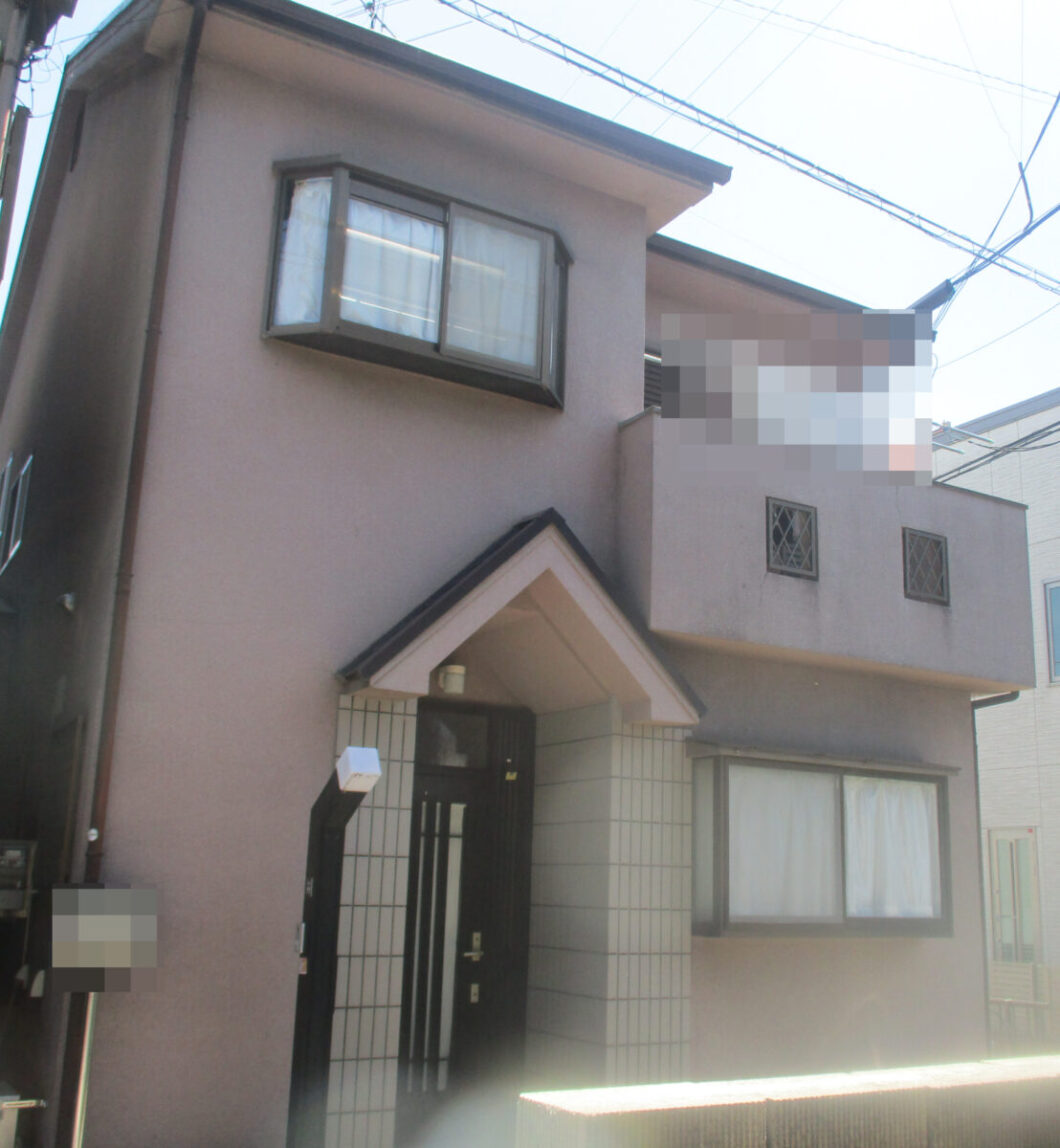 奈良県磯城郡田原本町Y様邸　外壁塗装・屋根塗装・防水工事 施工前の写真