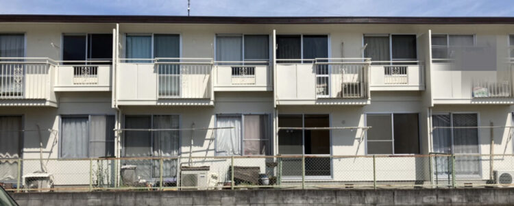 奈良大和郡山市H様邸(アパート）　外壁塗装・屋根塗装工事 施工後の写真