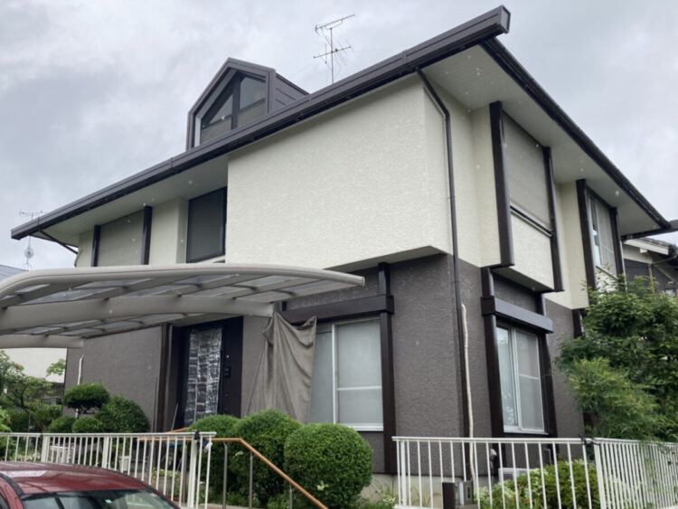 奈良香芝市I様邸　外壁塗装・屋根塗装 施工後の写真