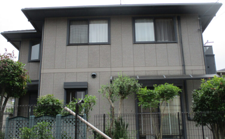奈良香芝市T様邸　外壁塗装・屋根塗装 施工前の写真