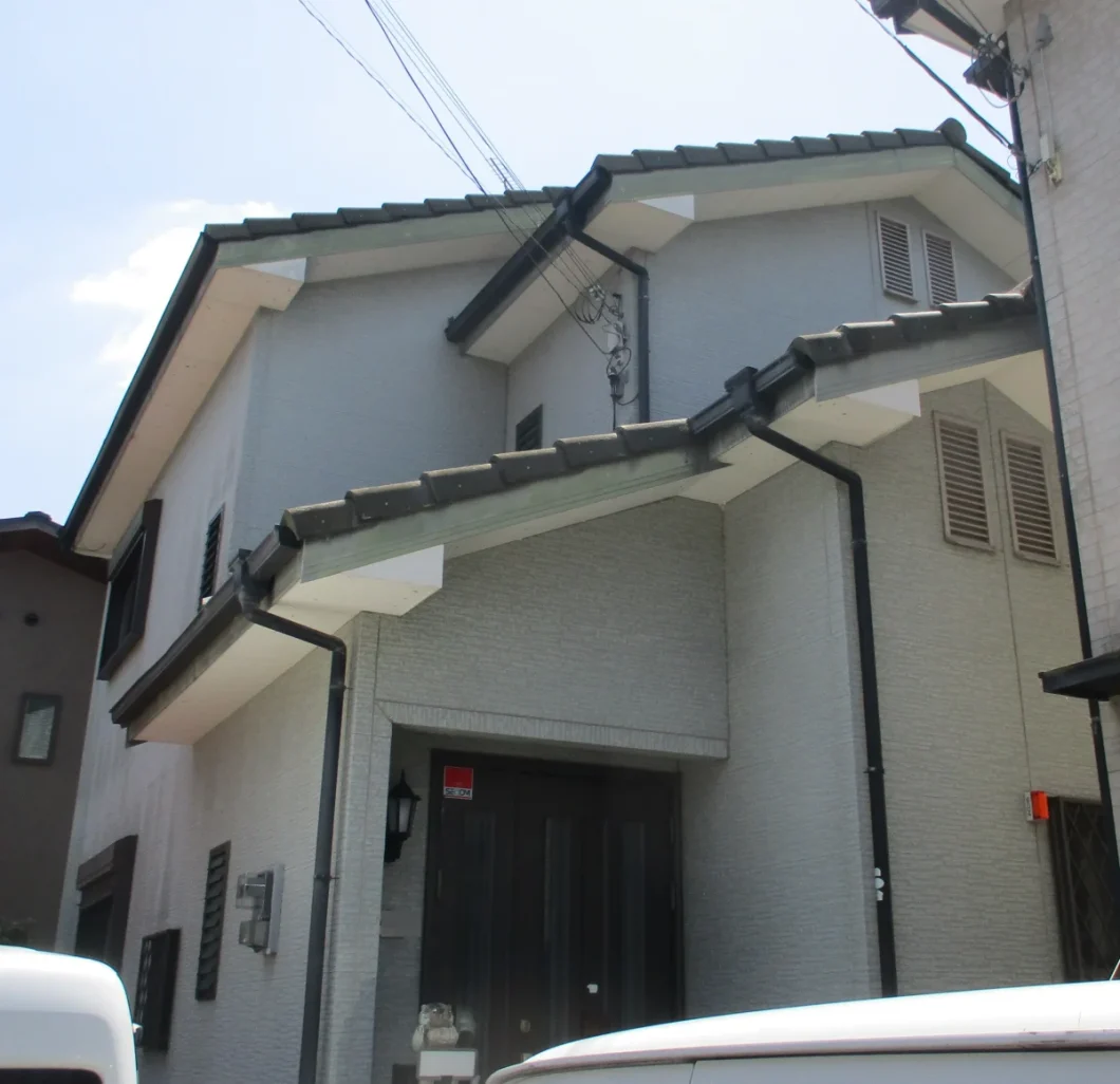 奈良県天理市岸田町F様邸　外壁塗装・屋根塗装・防水工事 施工前の写真