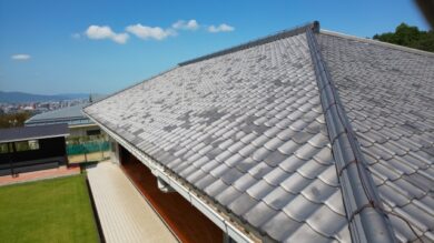奈良の香芝市の株式会社ヨネヤの外壁塗装と屋根塗装の瓦