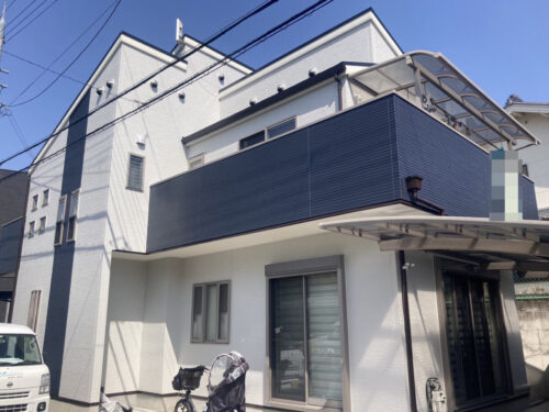 奈良県大和高田市大谷T様邸　外壁塗装・屋根塗装工事