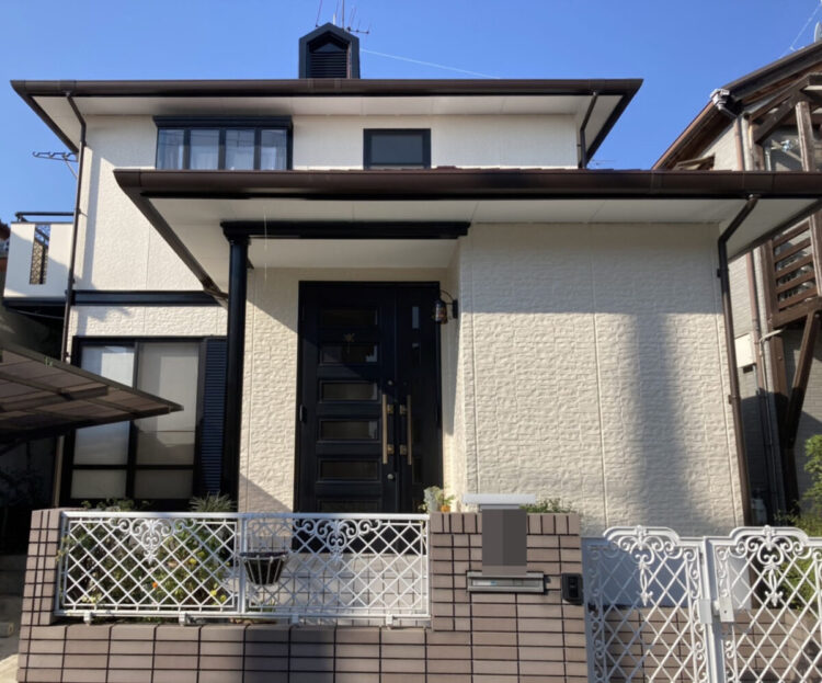 奈良大和高田市A様邸　外壁塗装・屋根塗装工事 施工後の写真