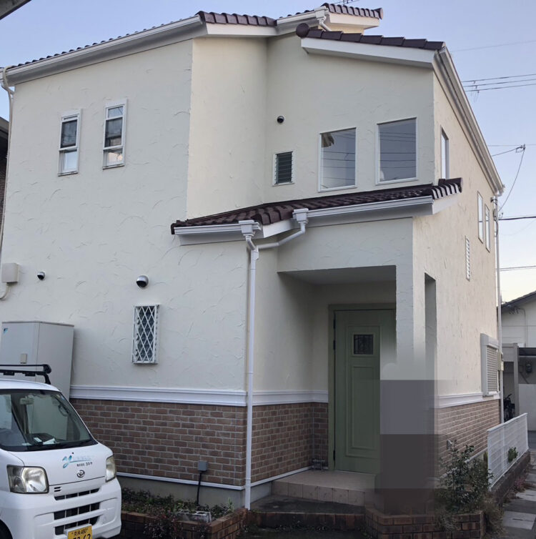 奈良香芝市K様邸　外壁塗装・屋根塗装・防水工事 施工後の写真