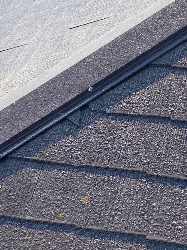奈良の香芝市の株式会社ヨネヤの外壁塗装と屋根塗装の割れや欠落①